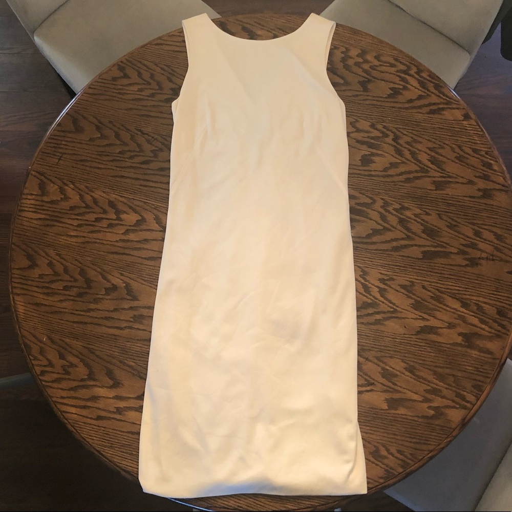 Akris Dress 100% Silk VBack Size 8